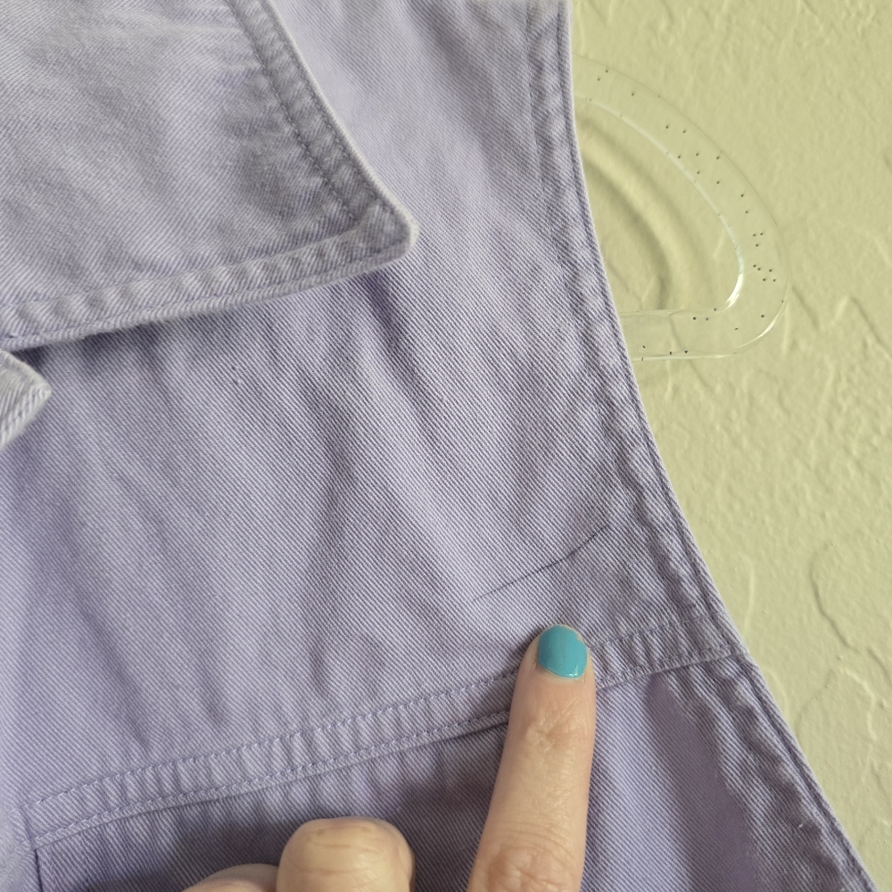 Pendleton Light Purple Vestbutton Up Size 12 - image 4